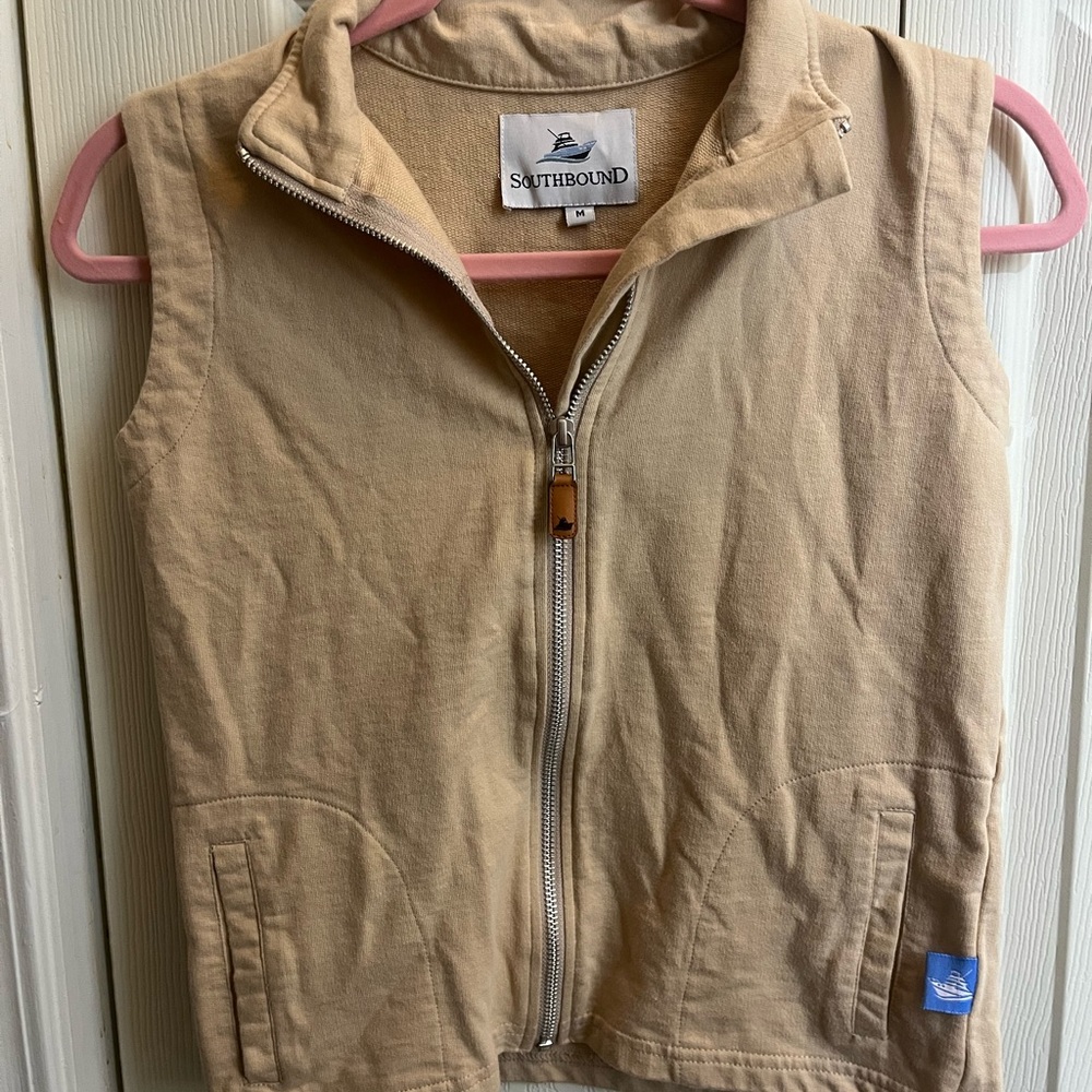 Women's Tan Vest